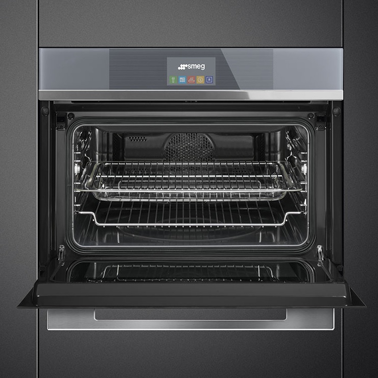 Компактный духовой шкаф Smeg SF4104MCS 2
