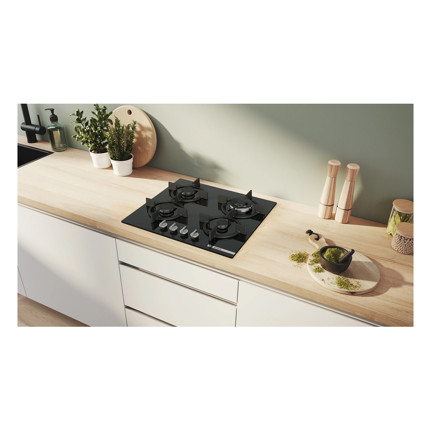 Газовая панель Bosch PPH6A6I10 5