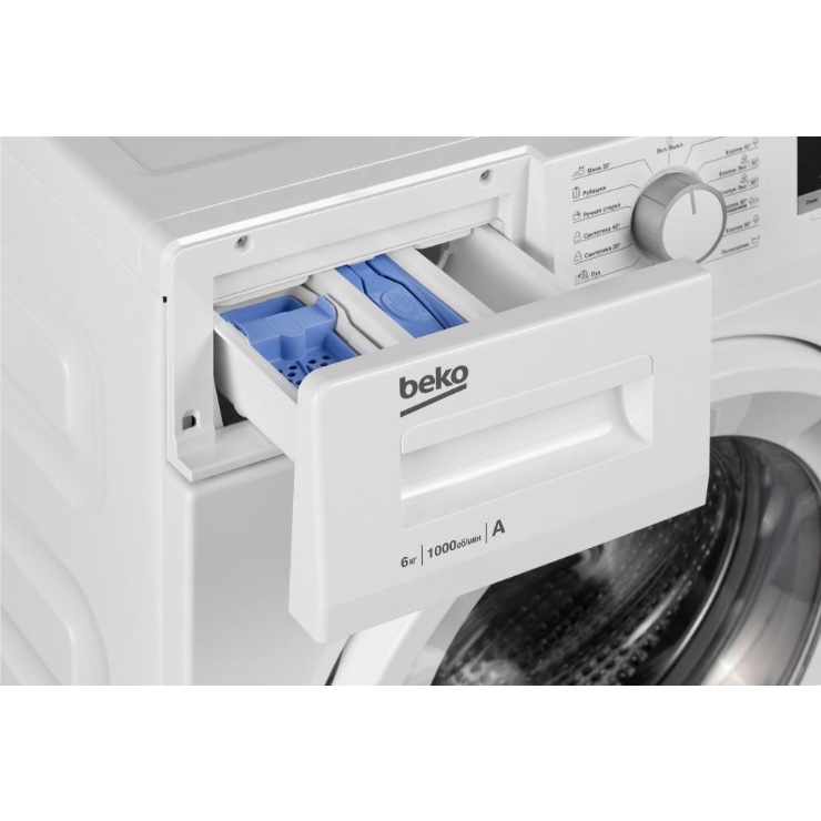 Стиральная машина с фронтальной загрузкой Beko WRE6511ZWW 4