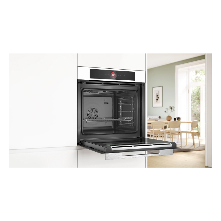 Электрический духовой шкаф Bosch HBG7341W1 4