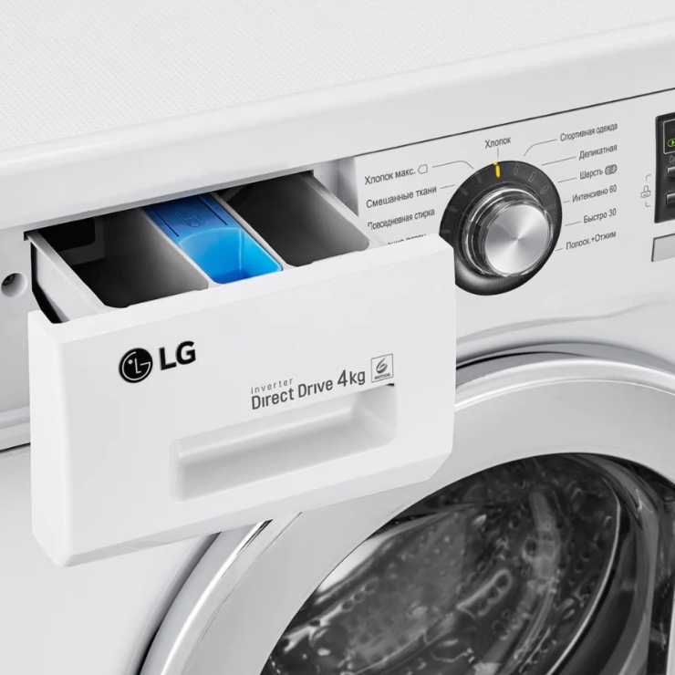 Стиральная машина с фронтальной загрузкой LG F1096SD3 4