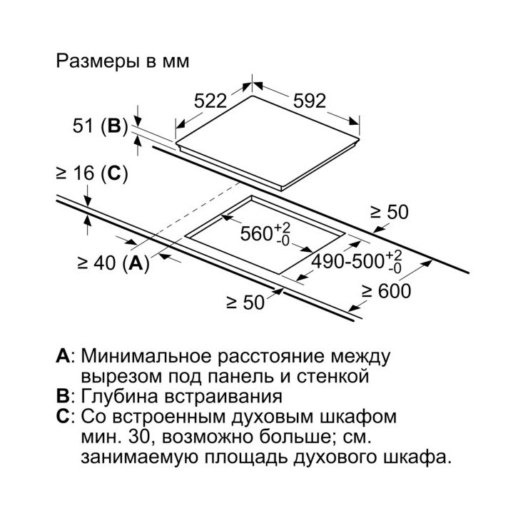 Индукционная панель Bosch PVS651FB5E 7