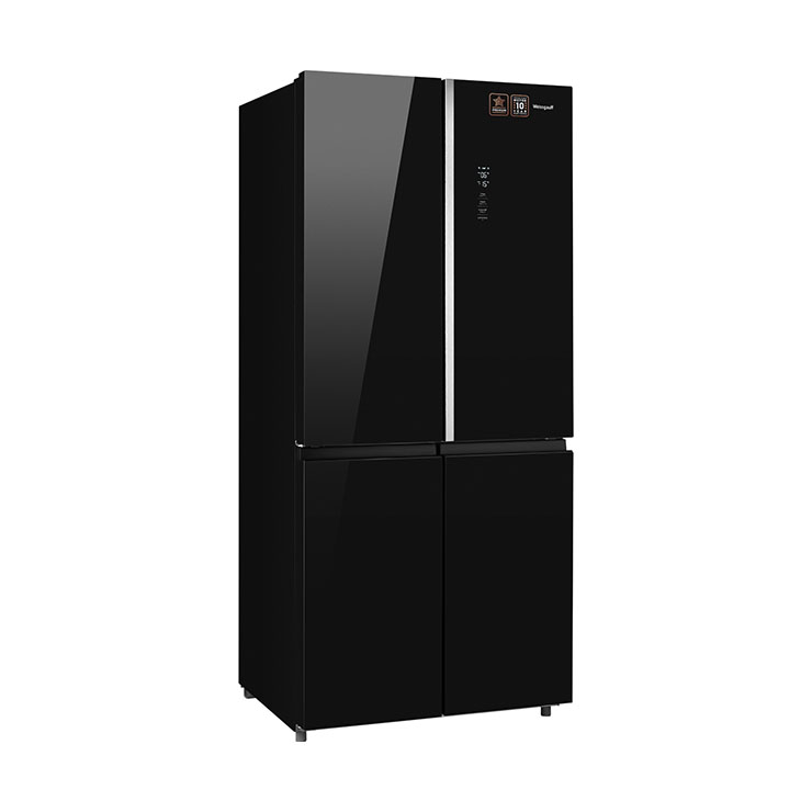 Холодильник Weissgauff WCD 590 NoFrost Inverter Premium BioFresh Black Glass 3