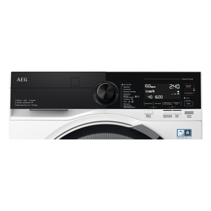 Стирально-сушильная машина AEG LWR98165XP 2