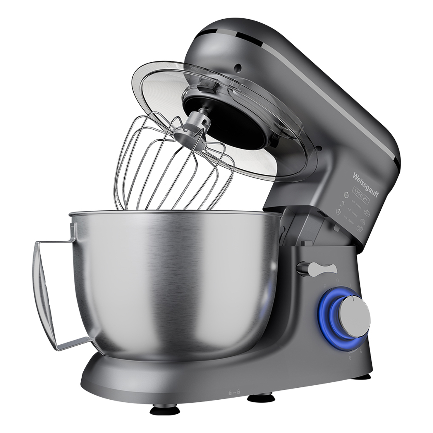 Миксер планетарный Weissgauff WSM 132 PMT Prime Chef 2