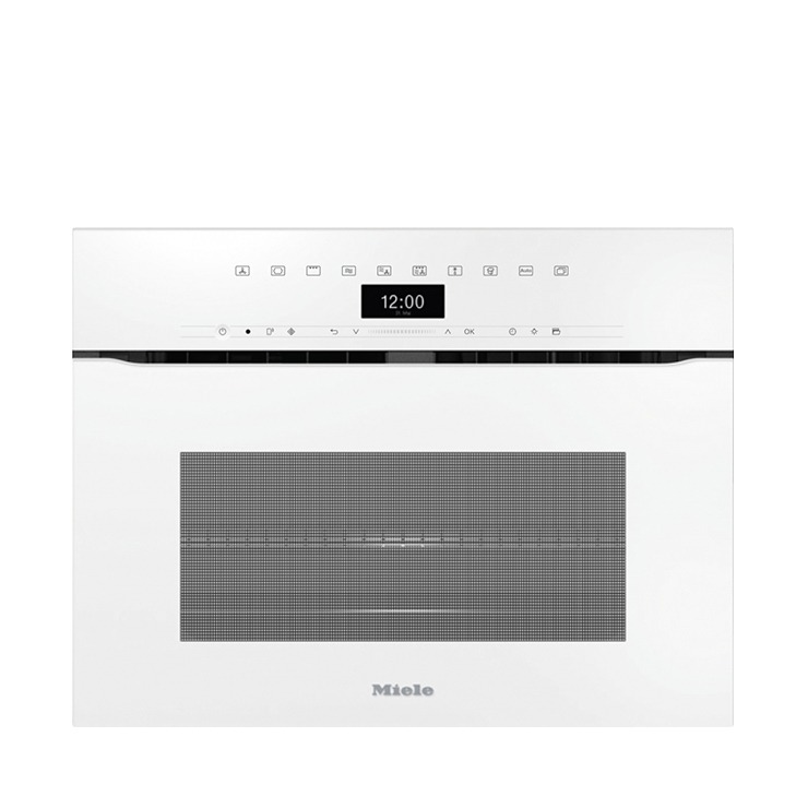 Компактный духовой шкаф Miele H 7440 BMX бриллиантовый белый BRWS