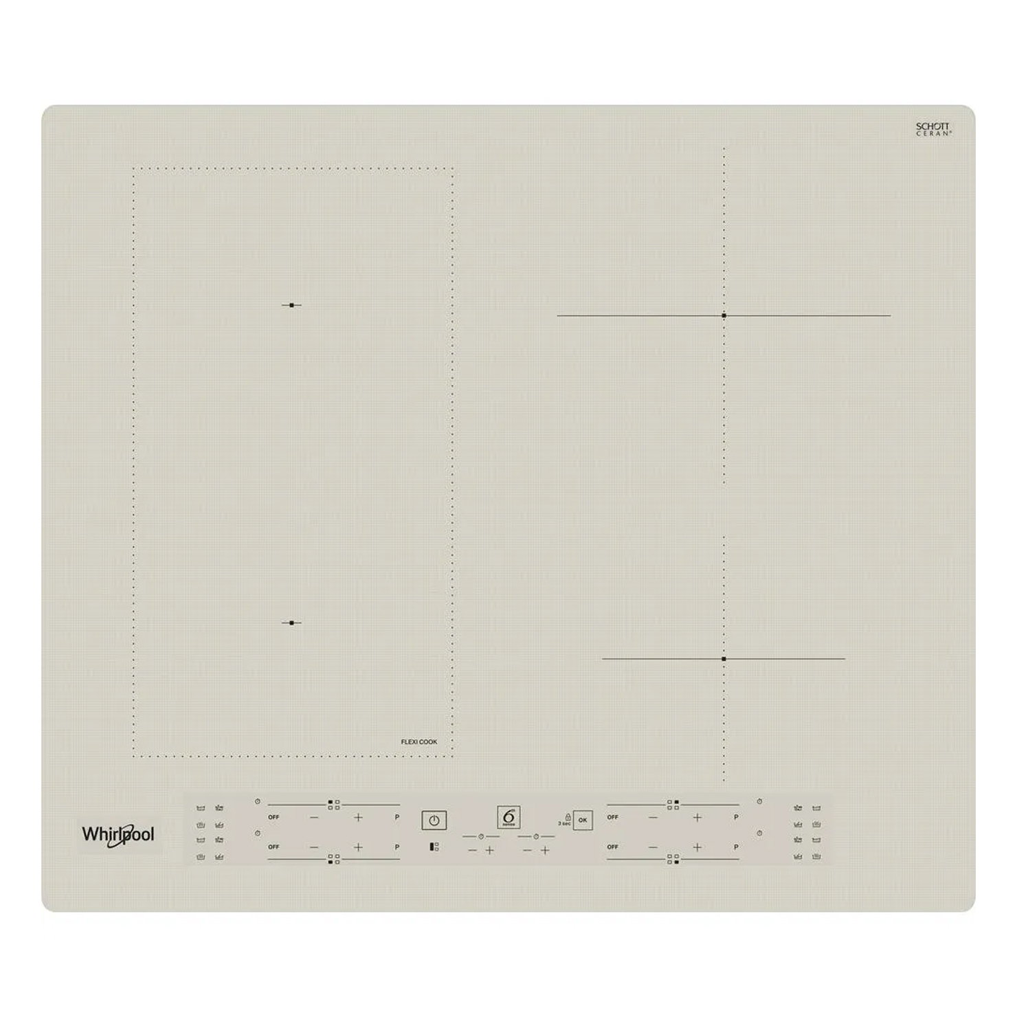Индукционная панель Whirlpool WL B6860 NE/S