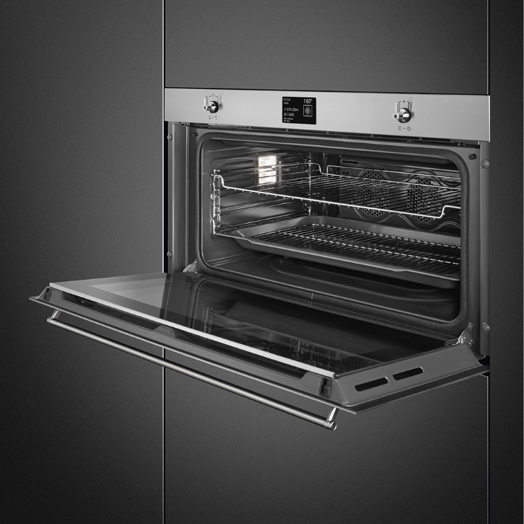 Электрический духовой шкаф Smeg SFPR9395X 4
