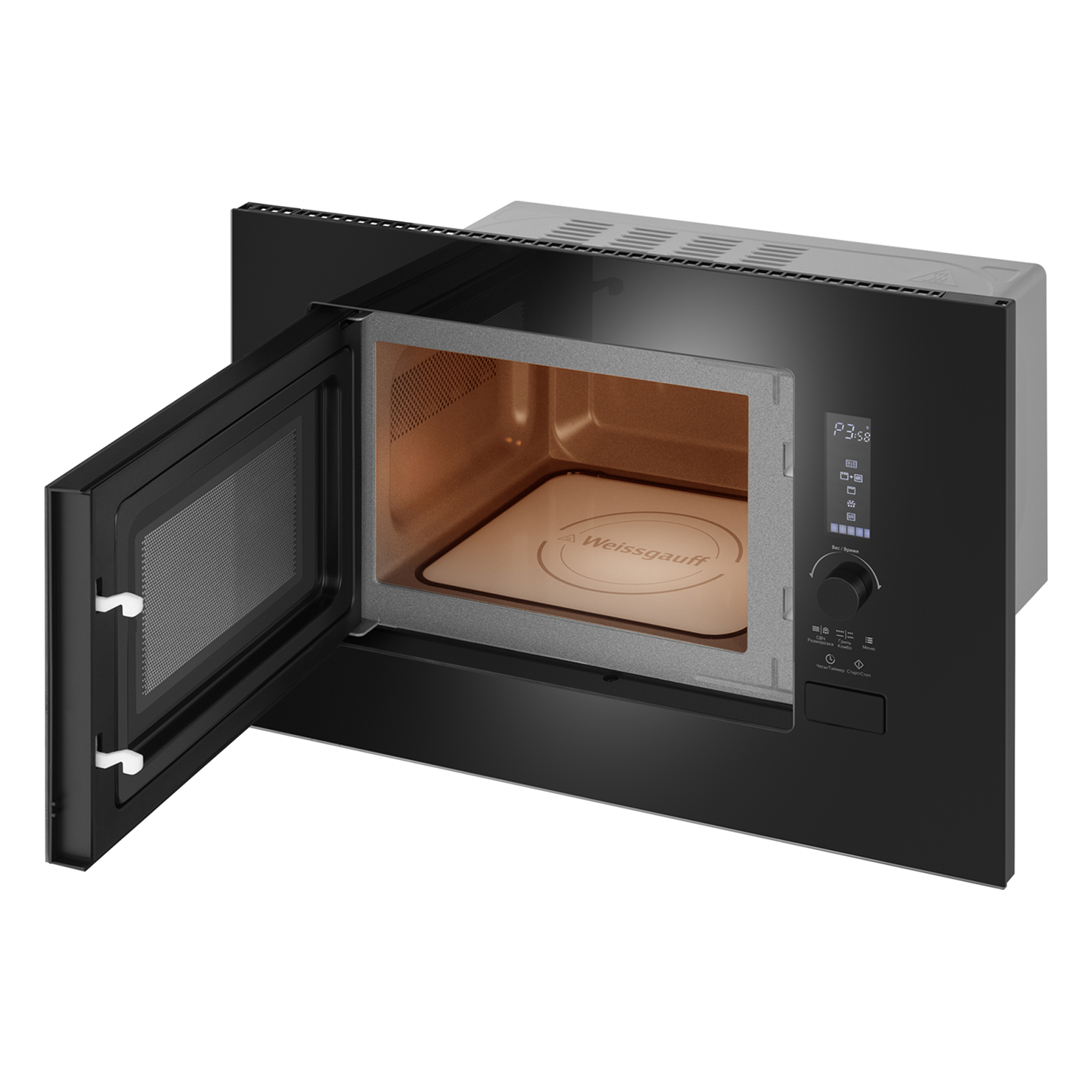 Микроволновая печь встраиваемая Weissgauff HMT-206 Inverter Grill 5