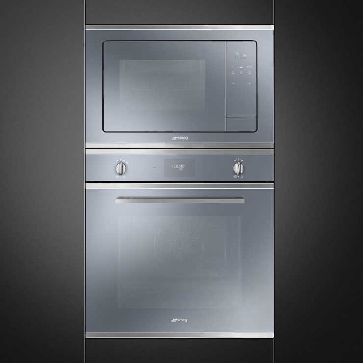 Микроволновая печь встраиваемая Smeg FMI420S 2