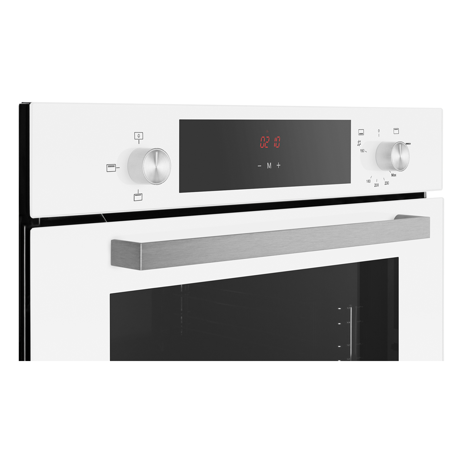 Газовый духовой шкаф Weissgauff WGO 702 D White Glass 9