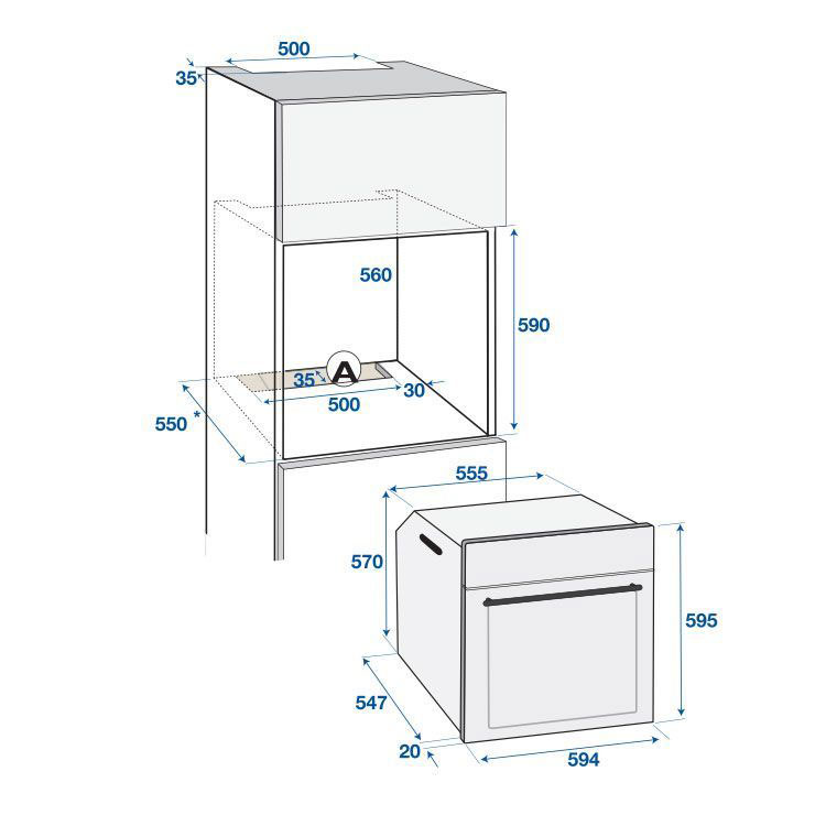 Электрический духовой шкаф Beko BIE25400XM 2
