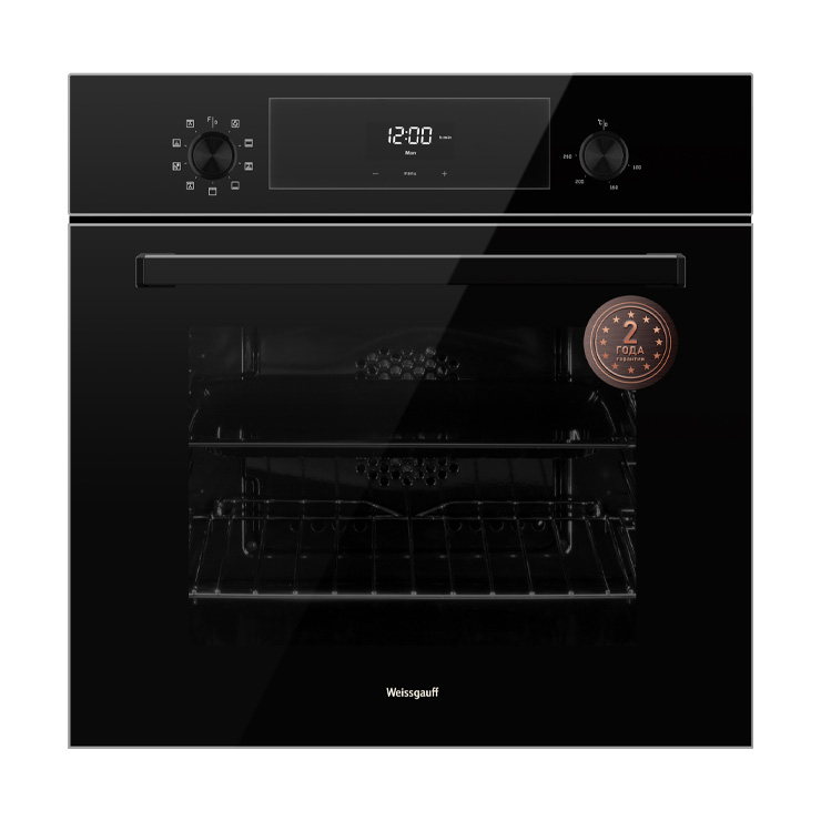 Электрический духовой шкаф Weissgauff EOV 306 SB Black Edition