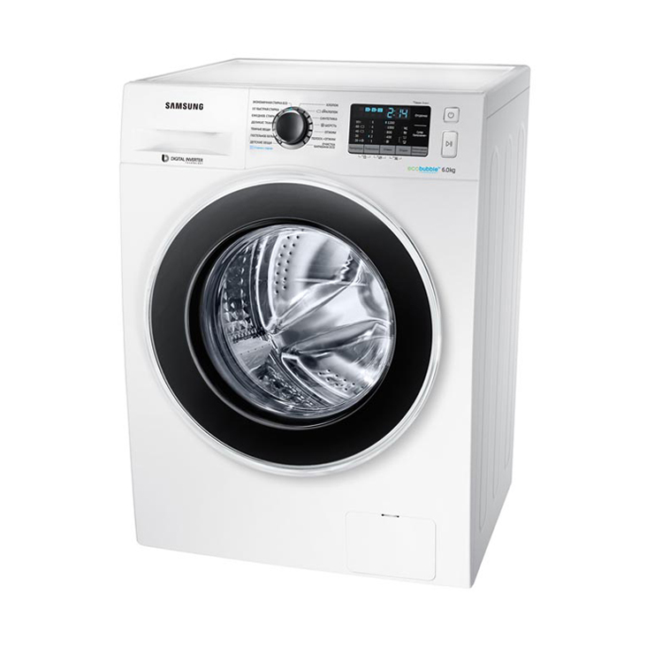 Стиральная машина с фронтальной загрузкой Samsung WW60J52E0HWDBY 2