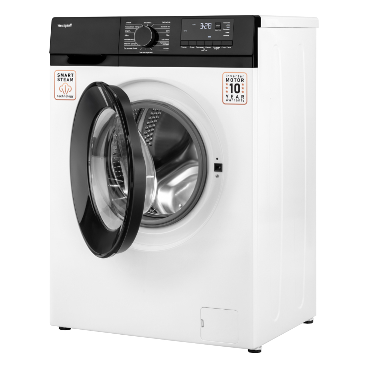 Стиральная машина с фронтальной загрузкой Weissgauff WM 45127 DC Inverter Steam 2