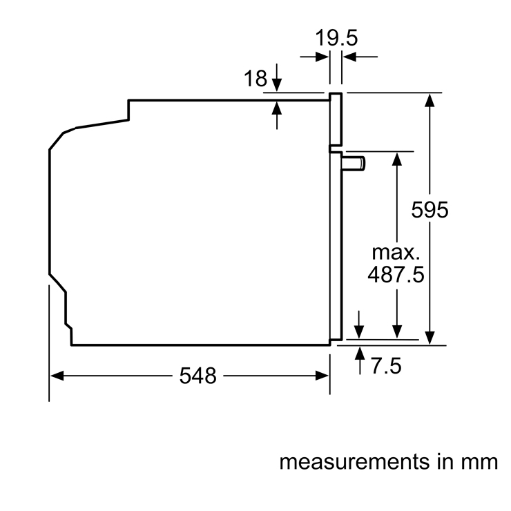Электрический духовой шкаф Siemens HB636GBS1 5
