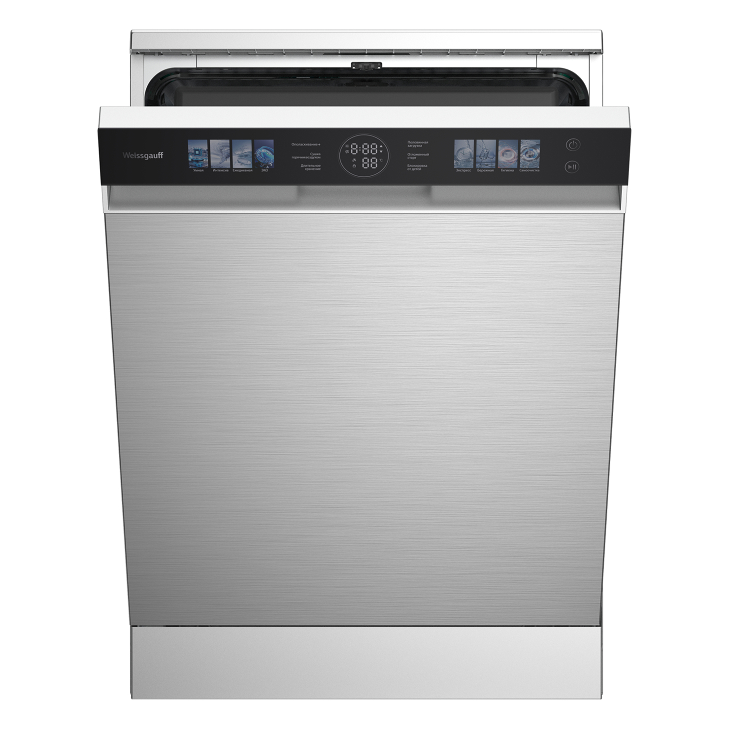 Отдельностоящая посудомоечная машина Weissgauff DW 998 Touch Inverter Dual Fan Dry