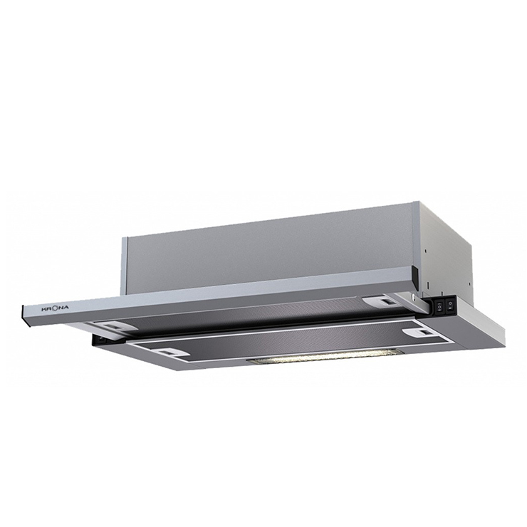 Вытяжка Krona Kamilla slim 600 inox (2 мотора)