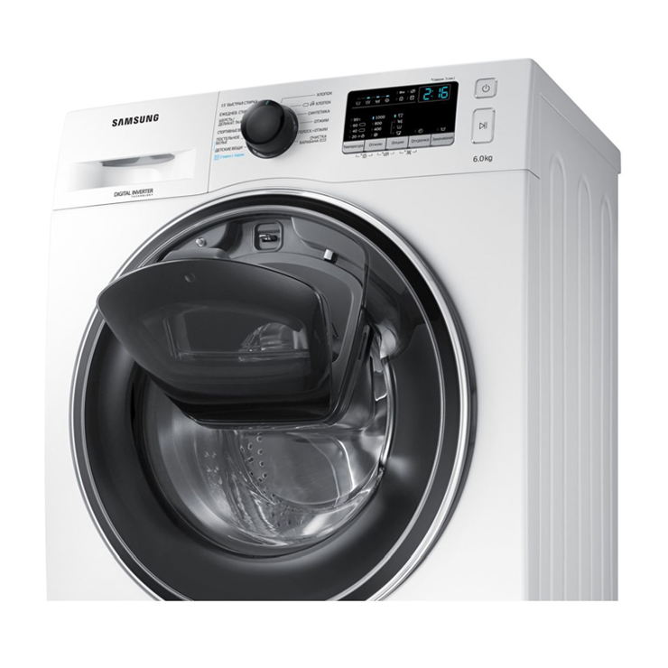 Стиральная машина с фронтальной загрузкой Samsung WW60K40G00WDLP 3