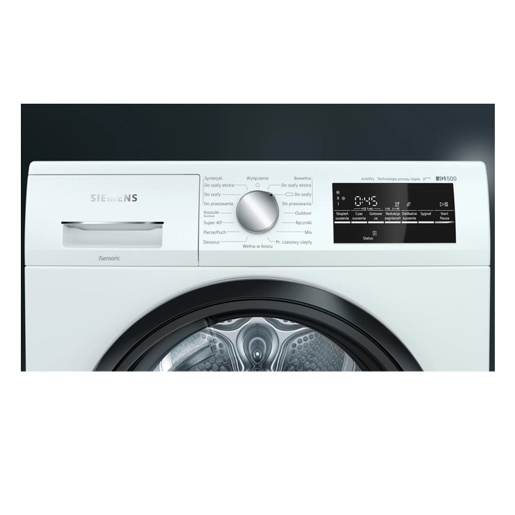 Сушильная машина Siemens WT47RTE0PL 4