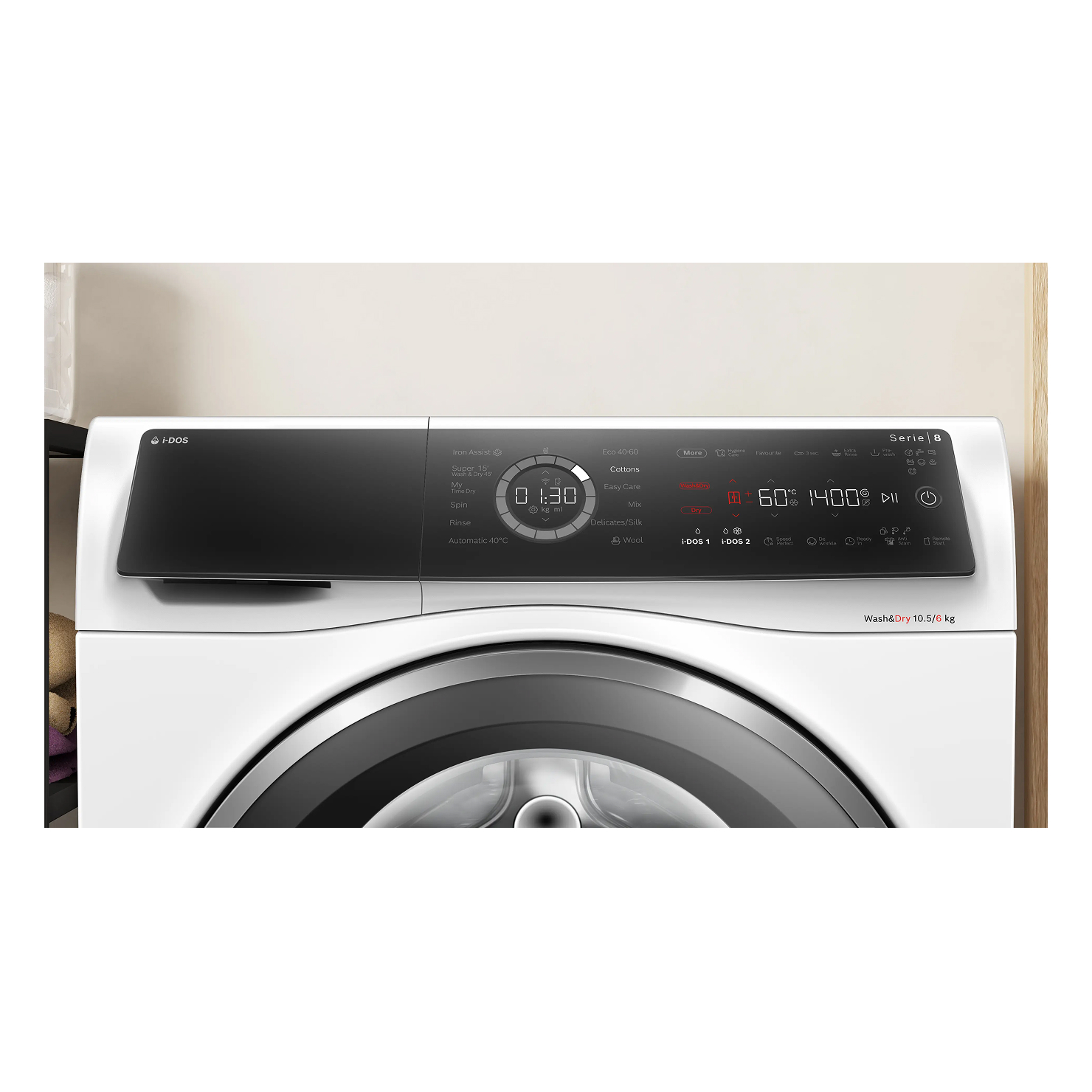 Стирально-сушильная машина Bosch WNC254A0ME 2