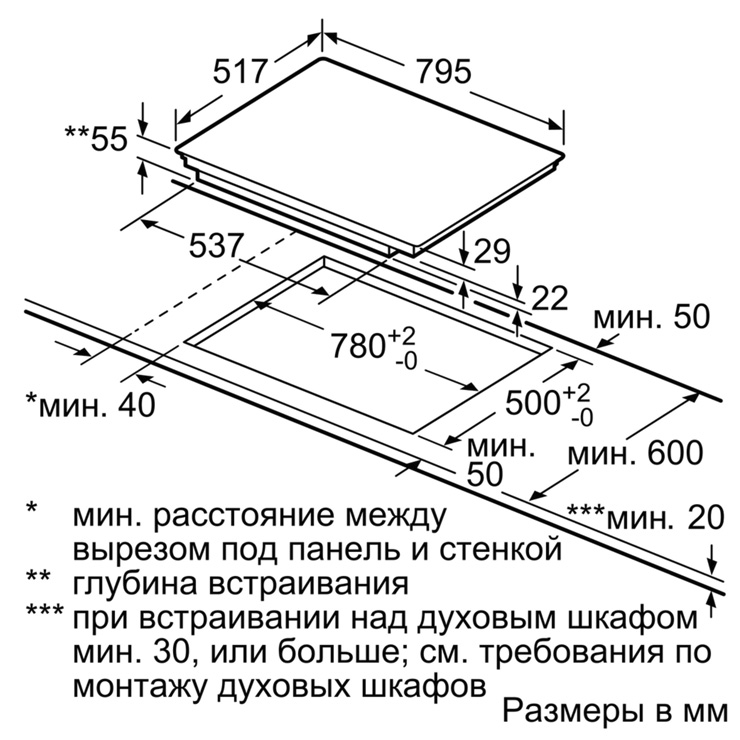 Индукционная панель NEFF T58BT20N0 3