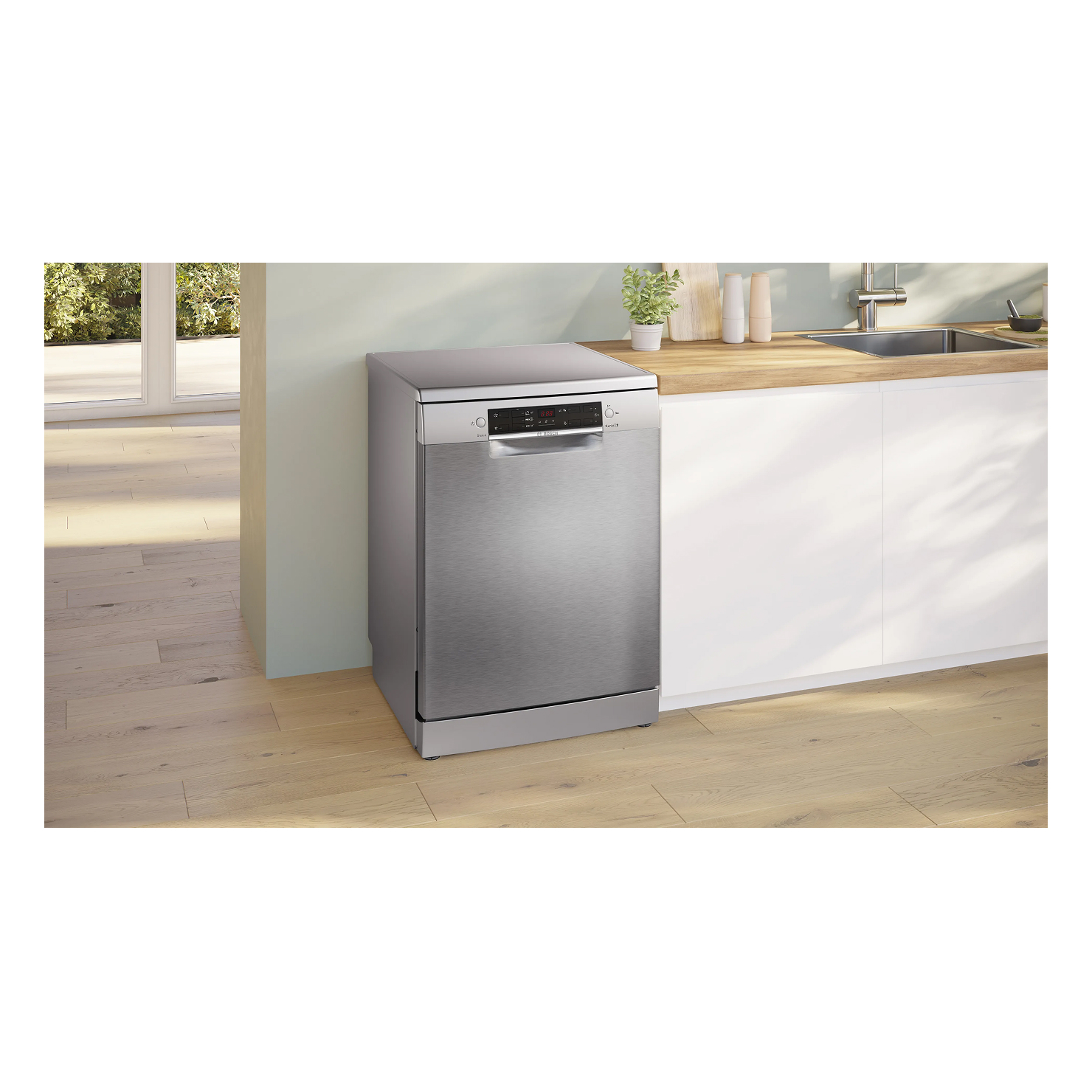 Отдельностоящая посудомоечная машина Bosch SMS25GI09F 4
