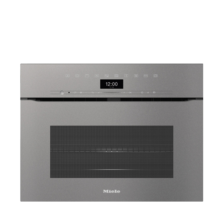 Компактный духовой шкаф Miele H 7440 BMX графитовый серый GRGR