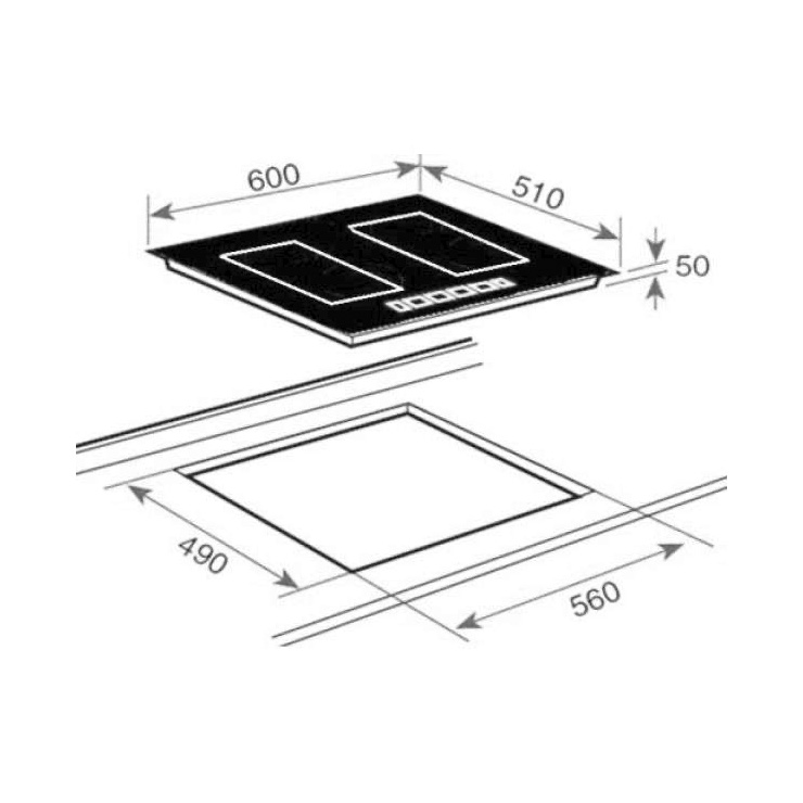 Индукционная панель TEKA IPF 641 3