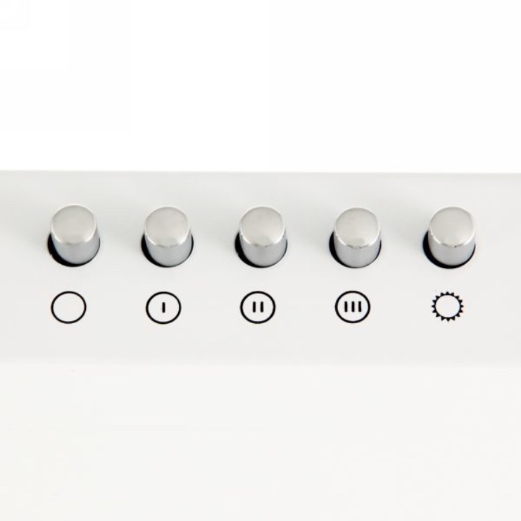 Вытяжка Krona JESSICA slim 500 white push button 3