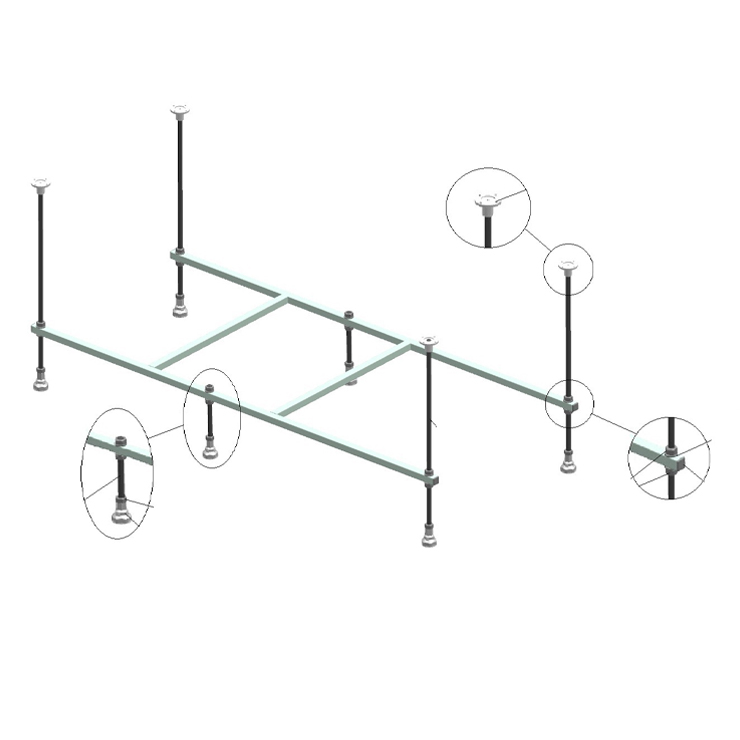 Крепеж для ванн Ventospa DERIA 1800х800