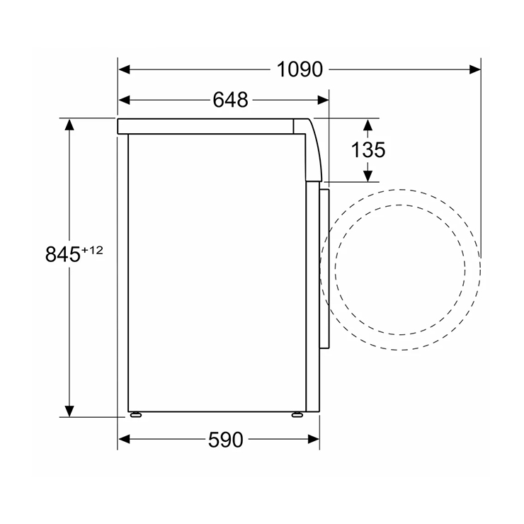 Стиральная машина с фронтальной загрузкой Bosch WGB256A40 9