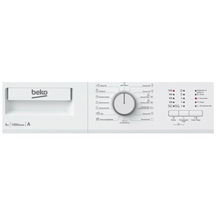 Стиральная машина Beko WRS55P1BWW 2