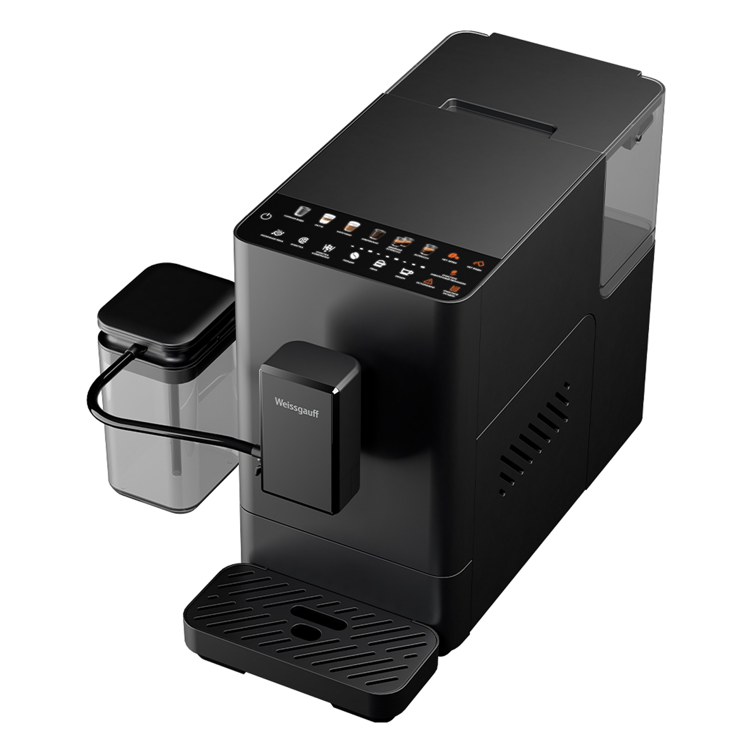 Кофемашина Weissgauff WCM-335 Automatic ColorTouch Cappuccino Nero