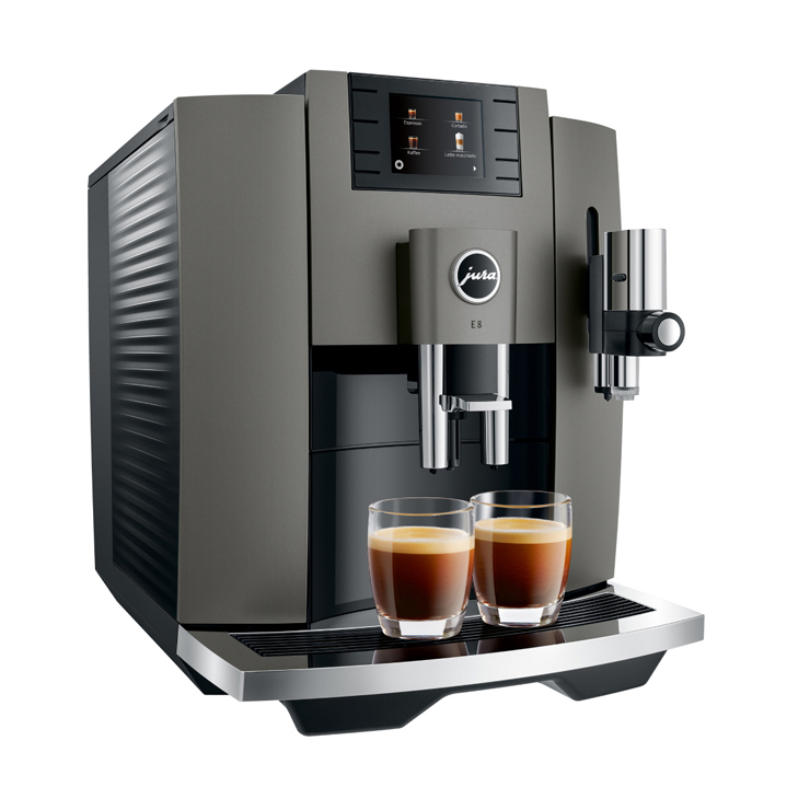 Кофемашина JURA E8 Dark Inox 2