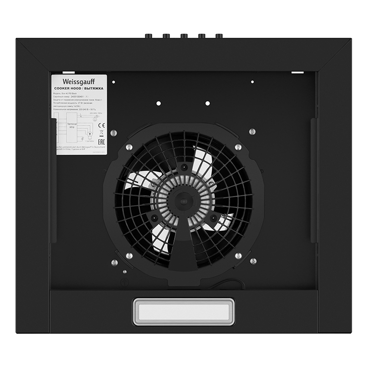 Вытяжка Weissgauff Box 40 PB Black 3
