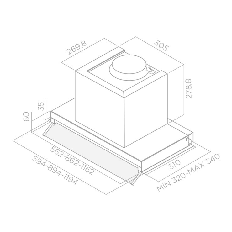 Вытяжка Elica BOX IN PLUS IXGL/A/90 3