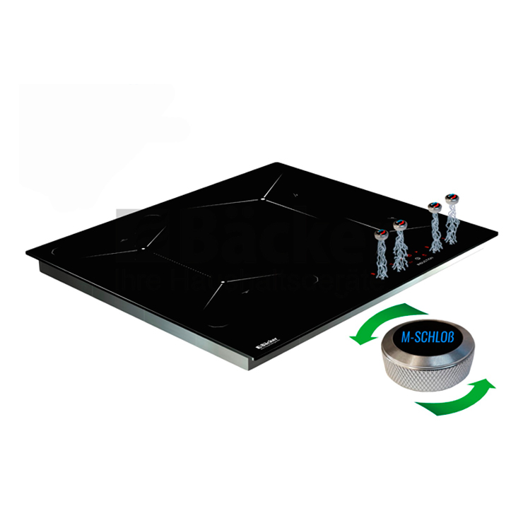 Индукционная панель Backer BIH604-1T-S5 Black 3