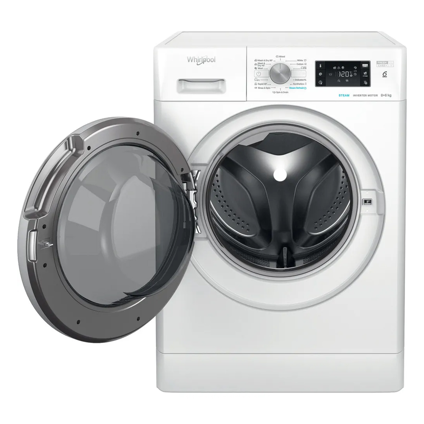 Стирально-сушильная машина Whirlpool FFWDB 864489 SV EE 2