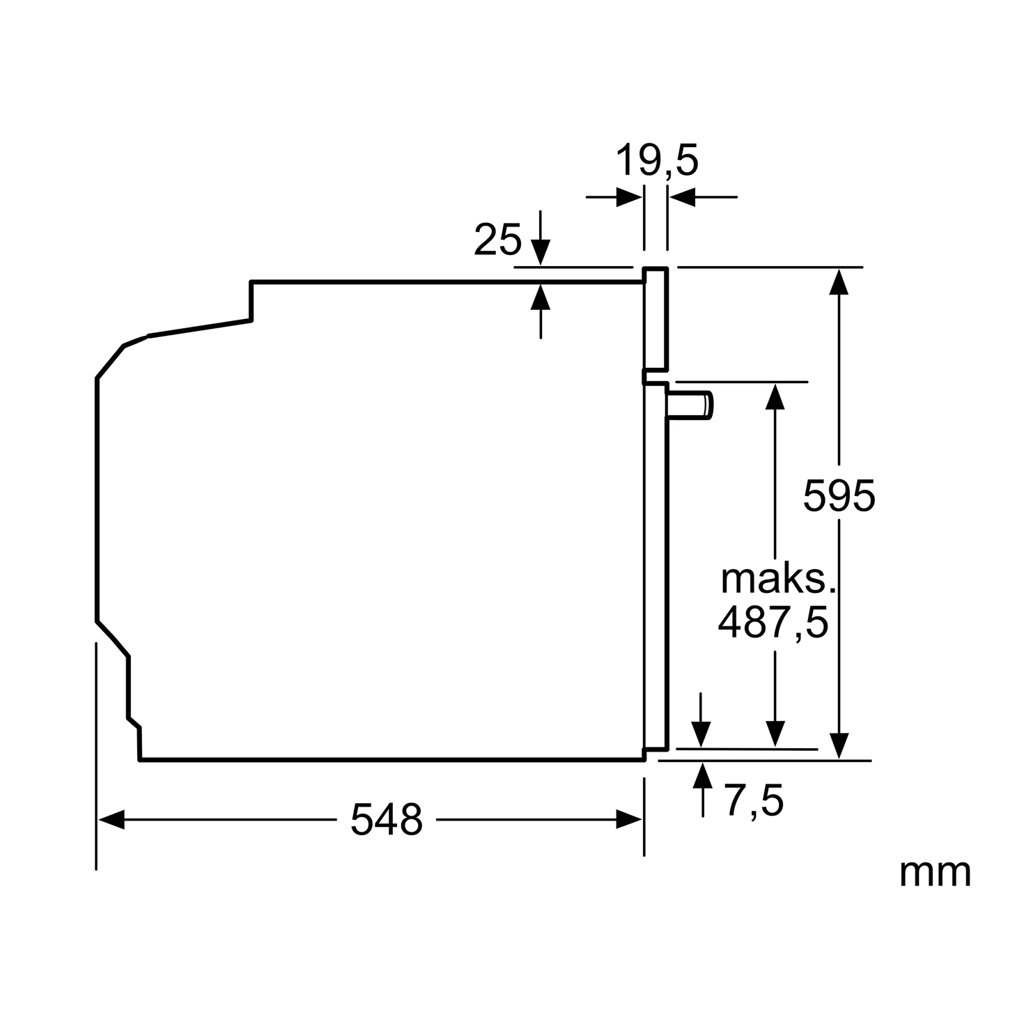 Электрический духовой шкаф Bosch HBA514BS3 8