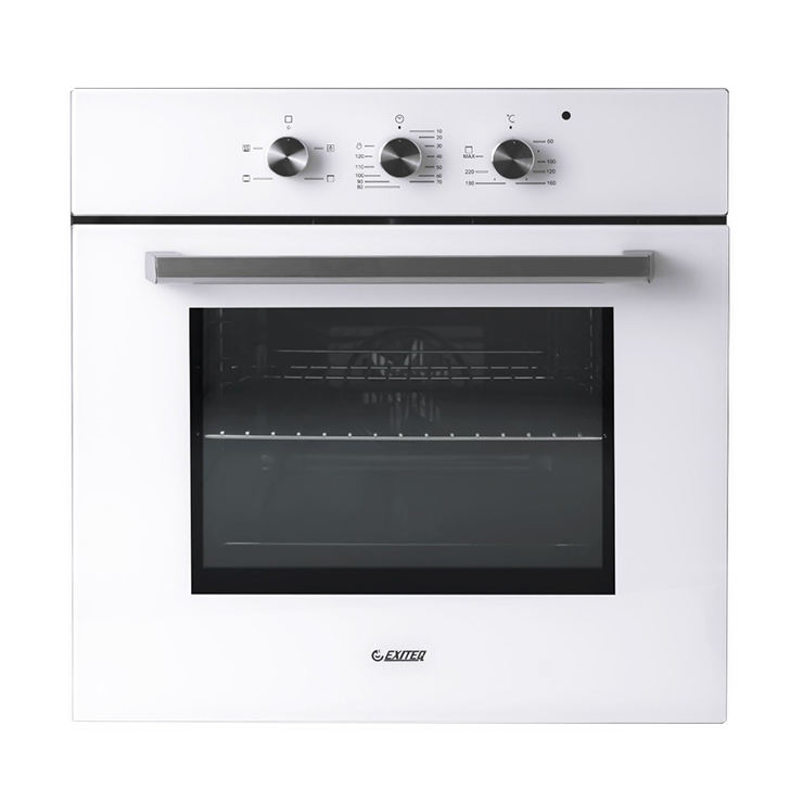 Электрический духовой шкаф Exiteq F41 MR white glass