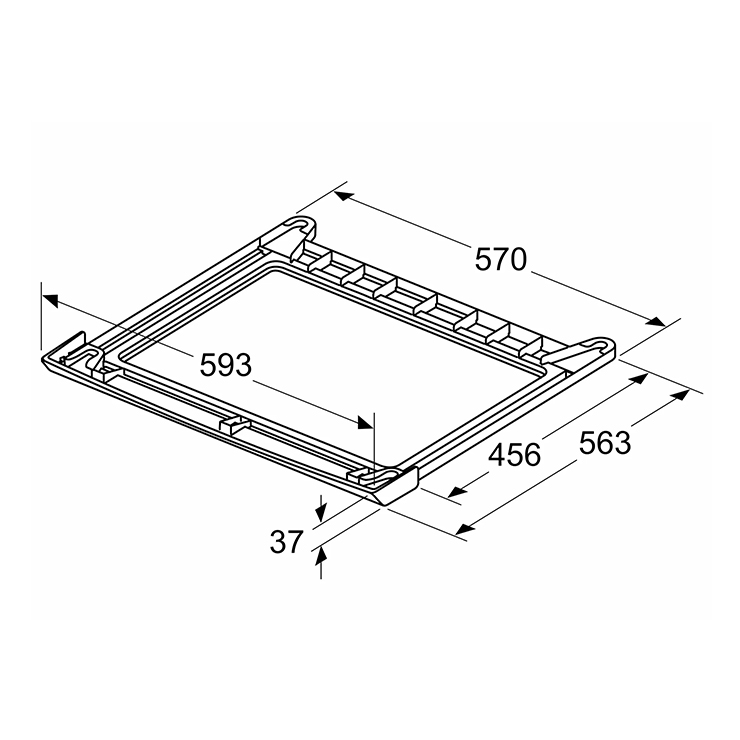 Соединительный элемент для сушильной и стиральной машины Bosch WTZ27510 2