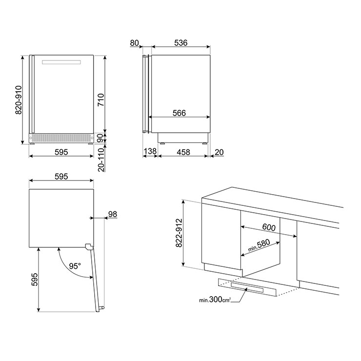 Винный шкаф Smeg CVI138RWS2 3