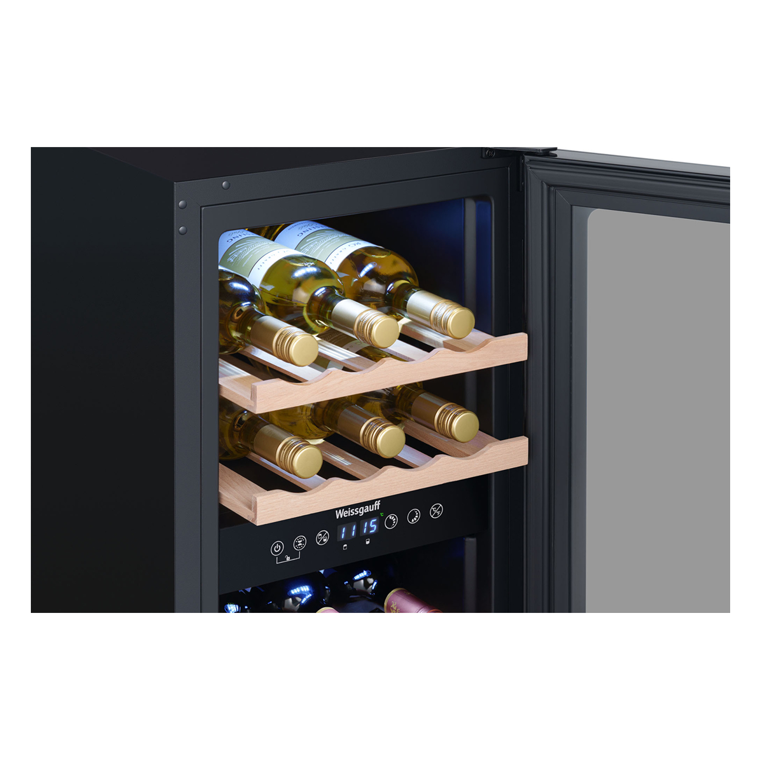 Винный шкаф Weissgauff WWC-16 DualZone Compressor 3