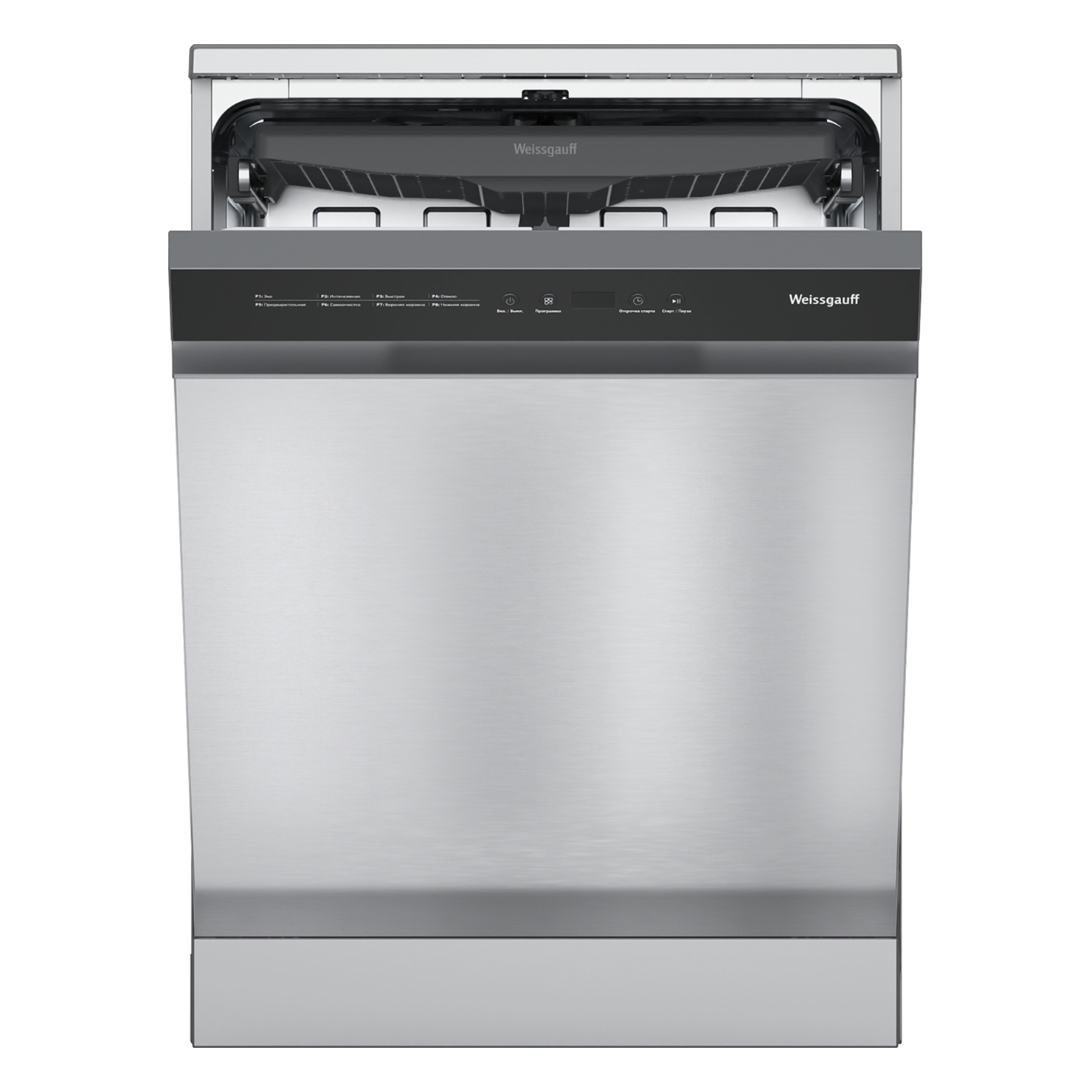 Отдельностоящая посудомоечная машина Weissgauff DW 6038 X Inverter