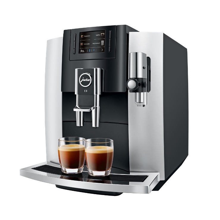 Кофемашина JURA E8 platinum 2