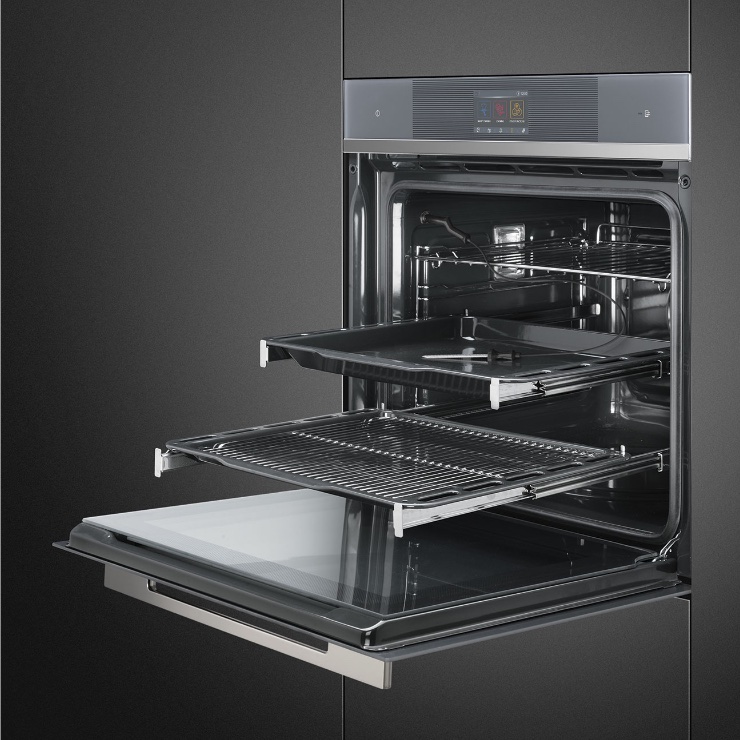 Электрический духовой шкаф Smeg SFP6104WTPS 2