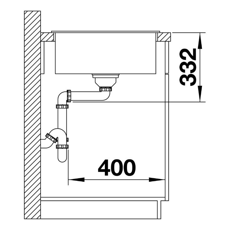 Кухонная мойка Blanco ZIA 45 S Compact белый 524725 4