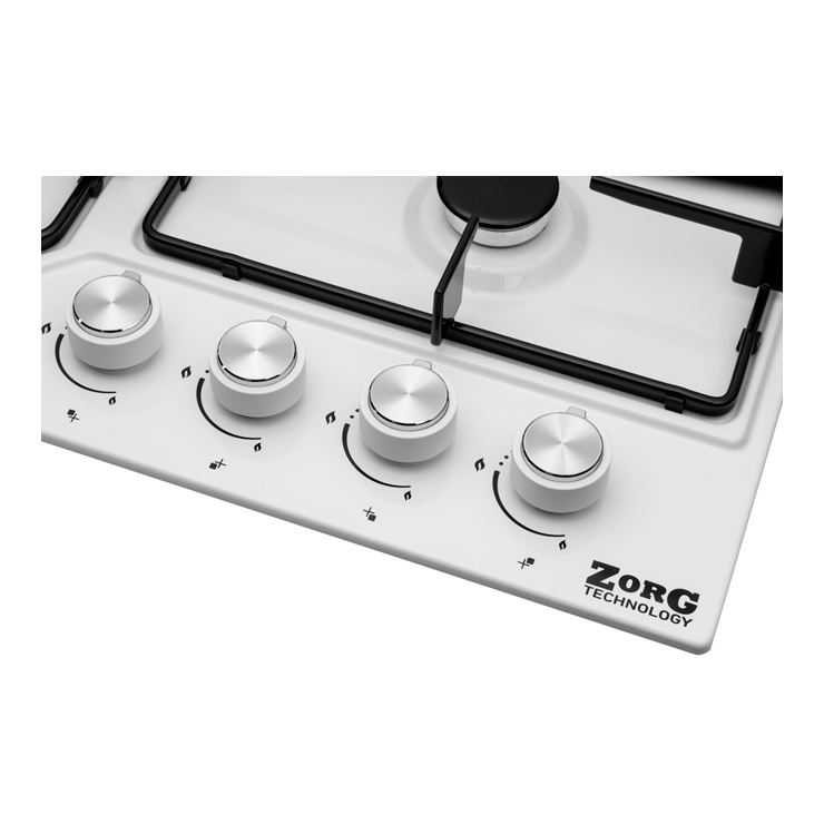 Газовая панель ZorG Technology ELTEC D white (EMY) 5