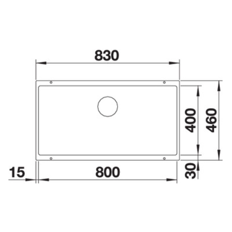 Кухонная мойка Blanco SUBLINE 800-U антрацит 523141 3